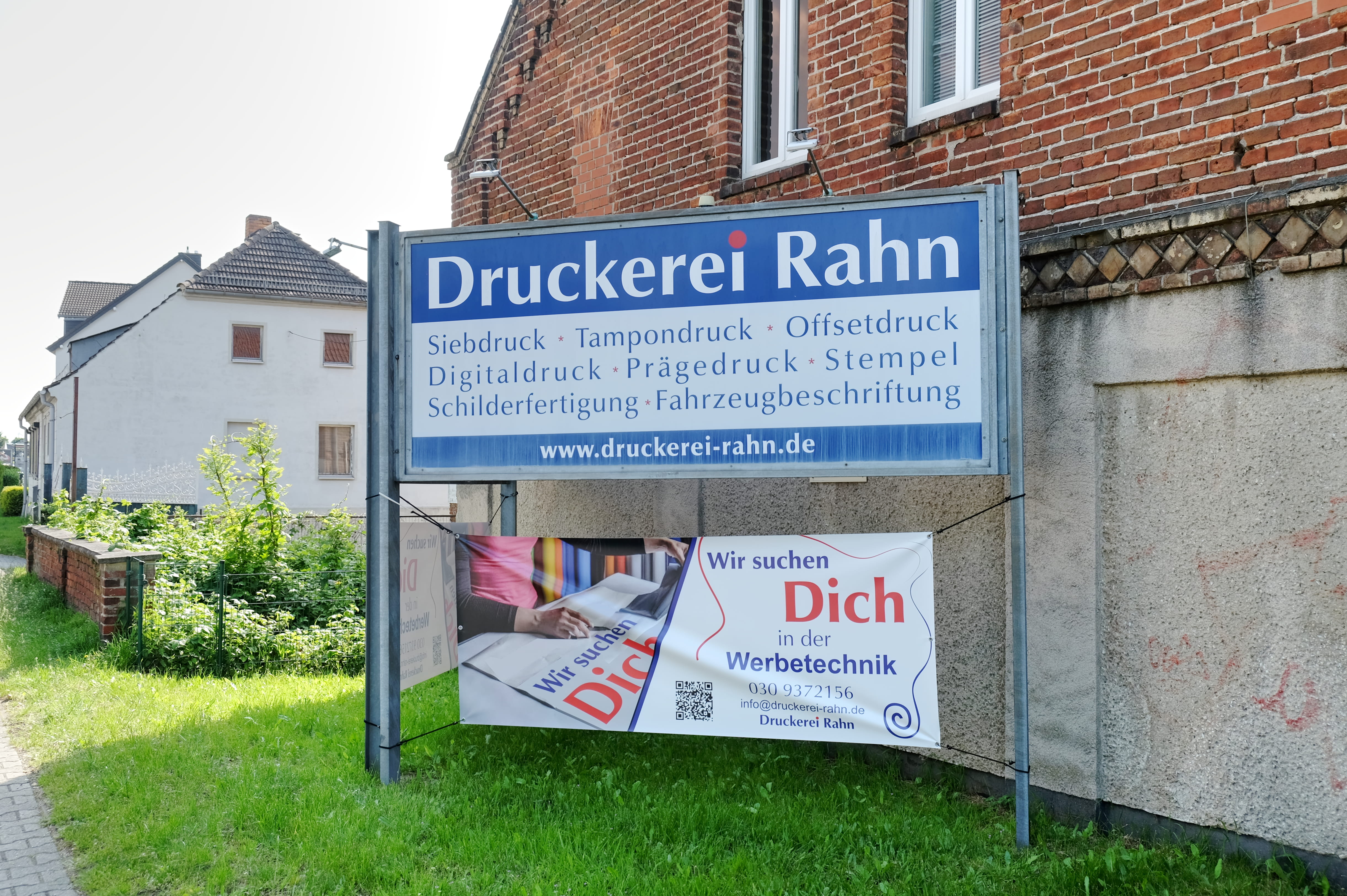 Großformat – Banner und Schilder
